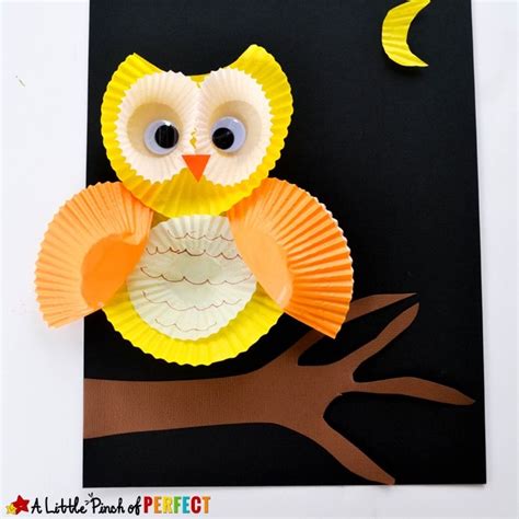 cute owl craft  kids   pinch  perfect