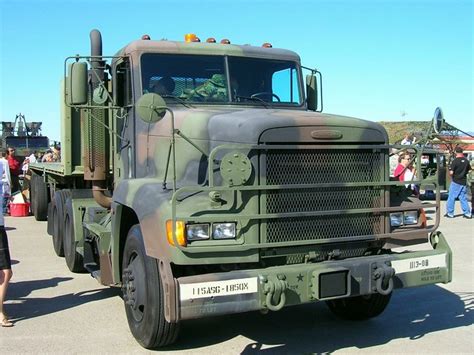 freightliner military flatbed  flickr photo sharing