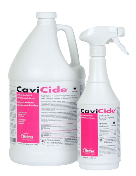 cavicide disinfectant cleaner canada clinic supply
