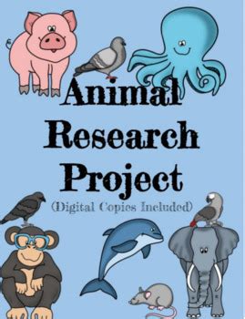 animal research paper  theis trendy tool teachers pay teachers