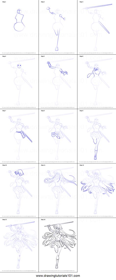 how to draw akame from akame ga kill printable step by