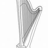 Ausmalen Arpa Coloriage Harfe Maracas Harpe Tuba Hellokids Instrumentos Harp Harpa Musical Guitare sketch template