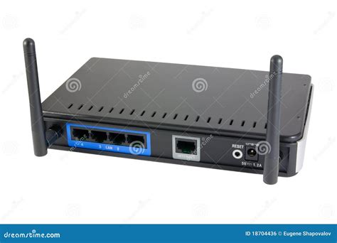 wifi router  lan royalty  stock image image