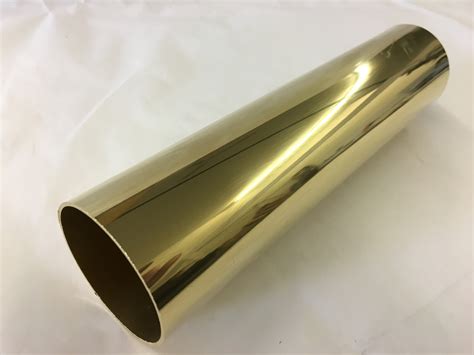 brassfinders polished brass  tubing  inches