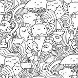 Doodle Illustrations Print Mold Istock sketch template