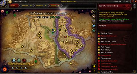 World Of Warcraft Map Coordinates Addon Download World Of Warcraft