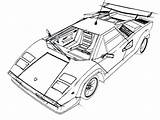 Lamborghini Coloring Drawing Pages Countach Outline Aventador Print Draw Printable Car Gallardo Easy Small Getdrawings Paintingvalley Drawings Cool Letscolorit Cars sketch template