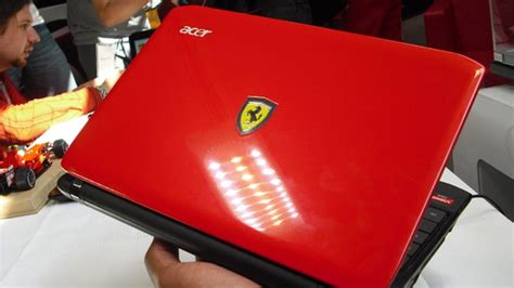 Acer Ferrari One Hands On Photos Netbooks Just Got Interesting Cnet