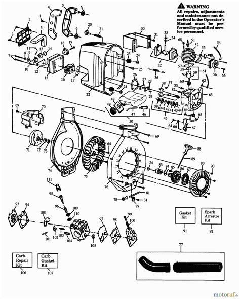 ultimate guide  understanding poulan pro snowblower parts diagram included