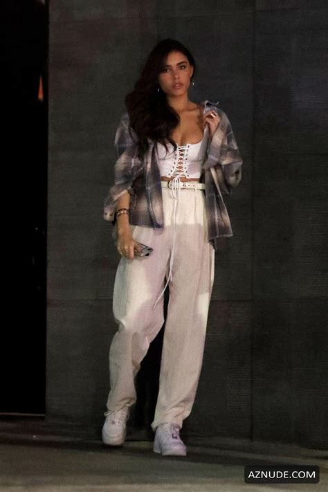 Madison Beer Suffers A Wardrobe Malfunction As She Leaves