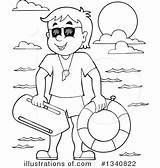 Lifeguard Illustrationsof Visekart sketch template