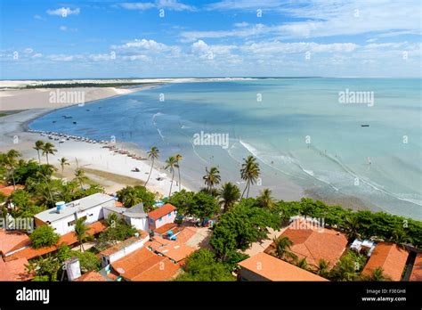 jericoacoara town  beach  ceara brazil stock photo alamy