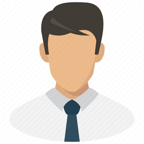 avatar businessman man profile user icon