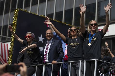 World Cup Parade Highlights Megan Rapinoe Curses Carli