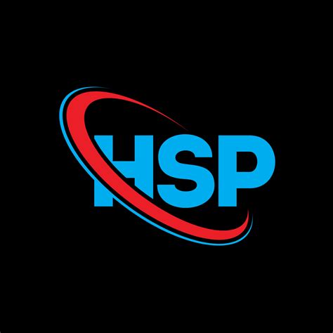 hsp logo hsp letter hsp letter logo design initials hsp logo linked  circle  uppercase