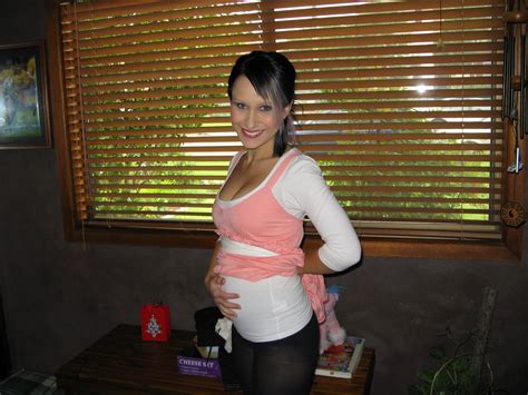 Pregnant In Pantyhose So Lovely