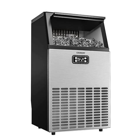 mua euhomy commercial ice maker machine lbsh stainless steel