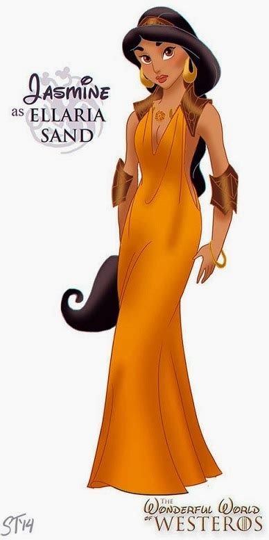 disney princesses as characters from game of thrones