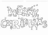Merry Christmas Coloring Pages Printable Getcolorings Colo Bright sketch template
