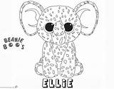 Beanie Coloring Boo Pages Ellie Boos Printable Colouring Template Kids Print Popular K5worksheets sketch template