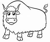 Yak sketch template