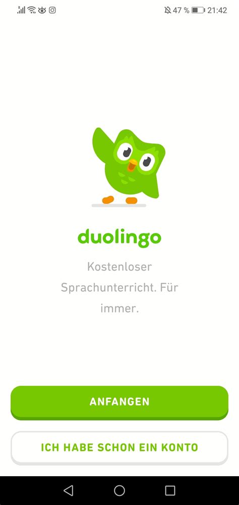 duolingo kostenlose app zum sprachenlernen