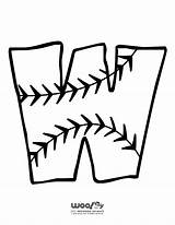 Baseball Alphabet Letter Letters Printable Softball Jr Crafts Activities Gif Templates Craftjr sketch template