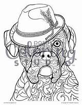 Coloring Pages Animal Posh Adult Dog Boxers Shorthair Boxer Exotic Puppy Dogs Books Garden sketch template