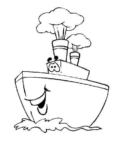 boats coloring   printable pages