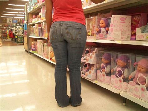 Candid Ass At Store