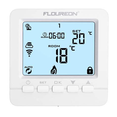 thermostat heizung wifi raumthermostat smart digital wandthermostat programmierbar
