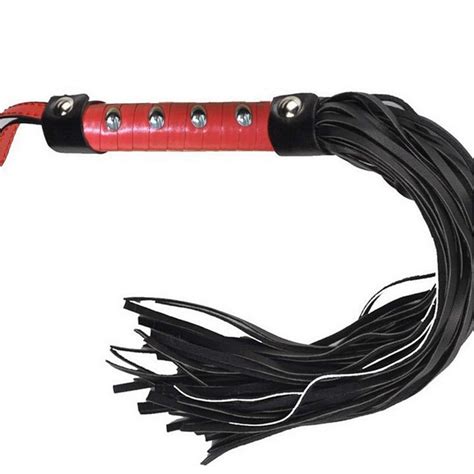 buy adult games whip flogger pu leather flirt toy