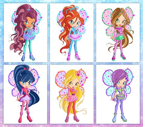New Cosmix Outfits For Your Winx Avatar Winx Club All