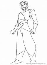 Sinbad Coloring Pages sketch template
