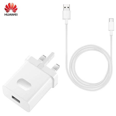 official huawei p lite supercharge charger usb  cable white