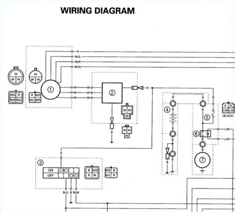 yamaha  warrior wiring diagram diagramwirings