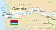 Billedresultat for Gambia geografi. størrelse: 185 x 100. Kilde: www.klimanaturali.org