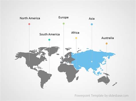 world map powerpoint template riset