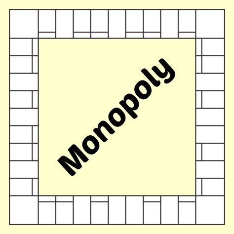 monopoly money template word template