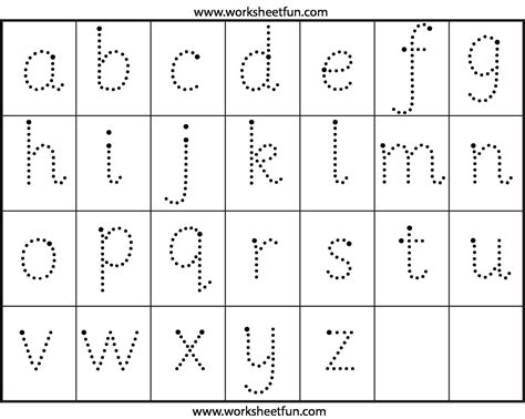 Small Abcd Worksheet – Letter Worksheets