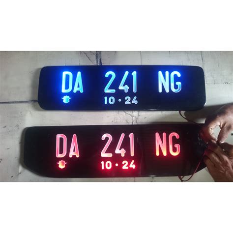 jual jasa pembuatan plat nomer mobil acrylic indonesia shopee indonesia