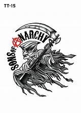 Anarchy Sons Soa Tattoos Cryptozoic Trading Cards Seasons Tattoo Logo Samcro Gogts Template Sketch Choose Board Reaper Juice sketch template