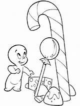 Casper Ghost Friendly Coloring Pages Getcolorings Printable sketch template
