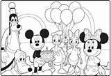Mickey Mouse Clubhouse Coloring Pages Kids Print Getdrawings sketch template