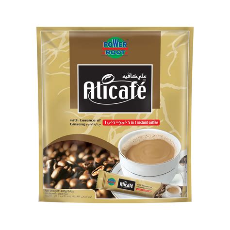 power root alicafe    instant coffee    sachets    price coffee lulu