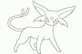 Espeon Pokemon Coloring Pages Umbreon Lineart Deviantart Print Eevee Evolution Evolutions Color Colour Printable Template Kids Drawings Gif Sketch sketch template