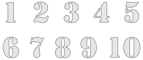 images  extra large printable numbers large printable images