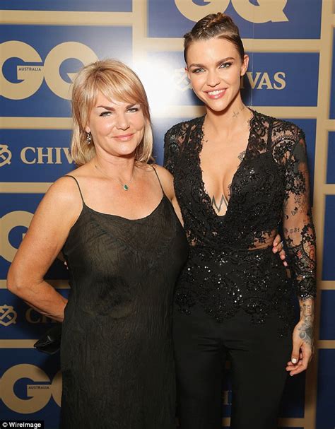 ruby rose s mom knew she was a lesbian when she was six daily mail online