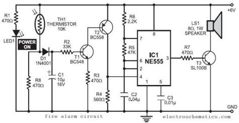 fire alarm circuit electroschematicscom