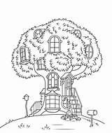 Bears Berenstain Treehouse Coloring Pages Printable Tree House Supercoloring Bear Colouring Kids Clipart Fairy Magic Sheets Papi Christmas Ay Library sketch template